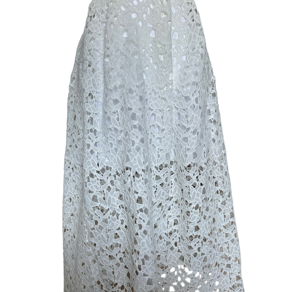 White Eyelet dress by AQUA size S - Picture 6 of 11
